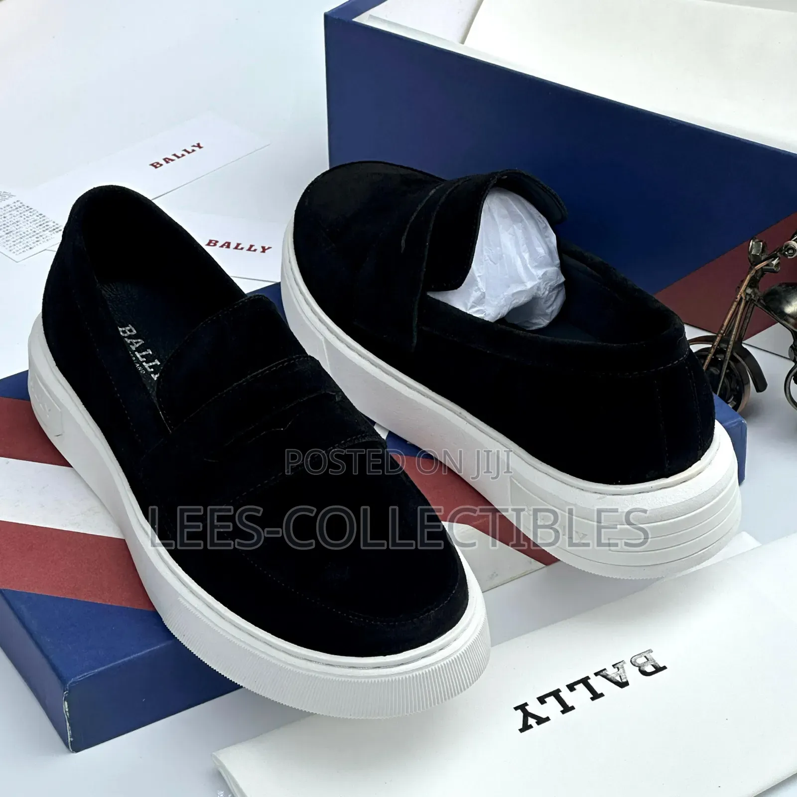 Luxury Bally Suede X Leather Shoes