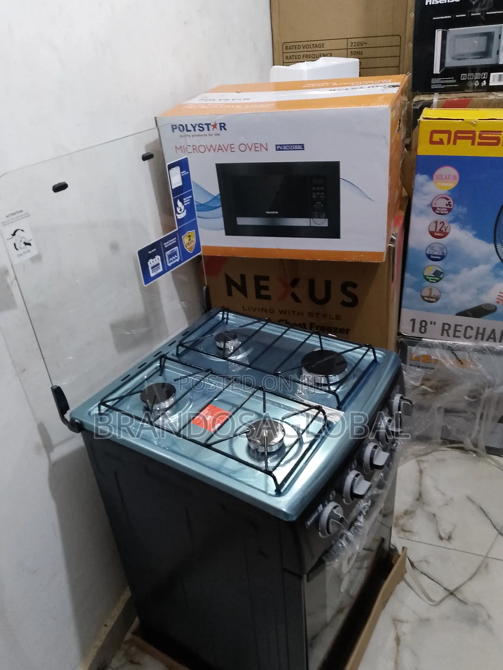 Reliable Scanfrost 4 Gas Cooker With Oven