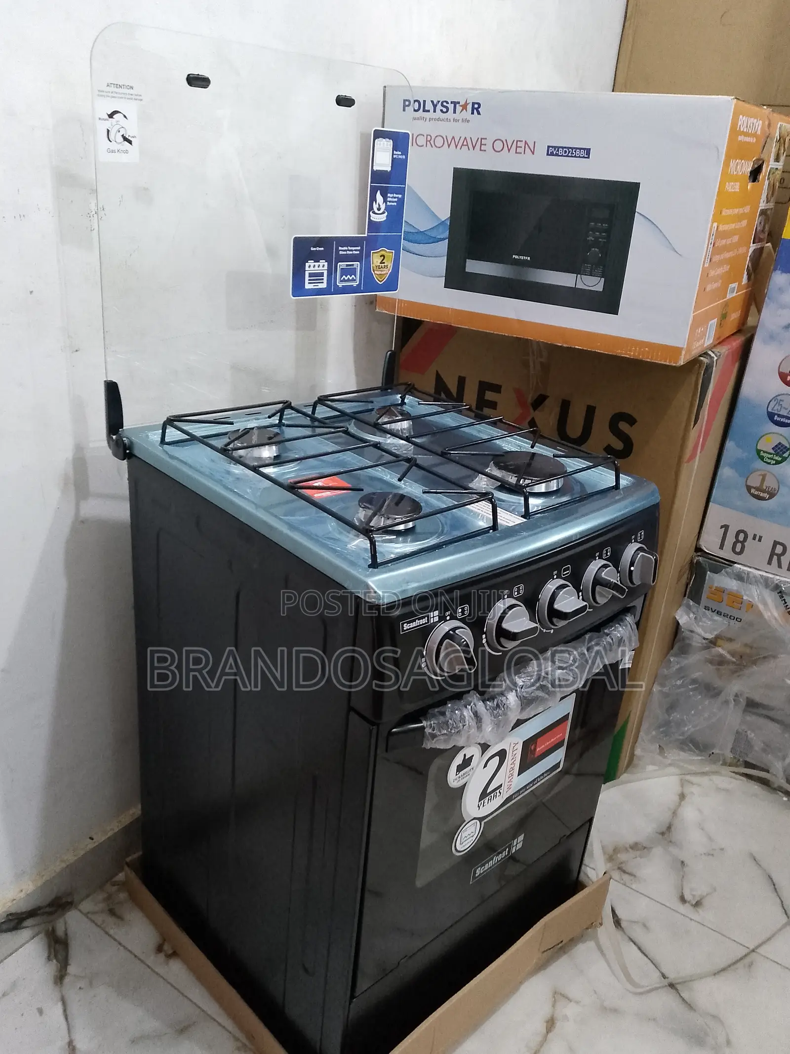 Scanfrost Sfc5401b – Strong Flame Fast Cooking