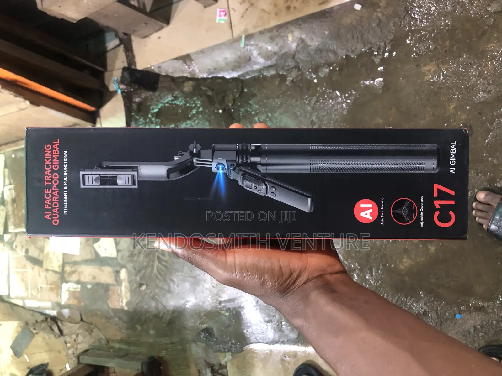 Ai Face Tracking Quadrapod Gimbal