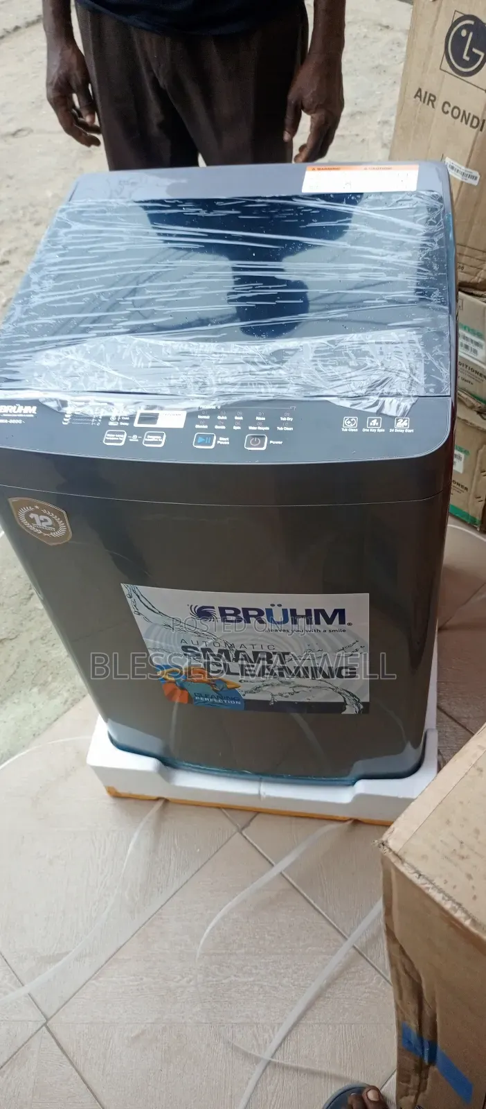 8kg Bruhm Top Loader Automatic Washing Machine