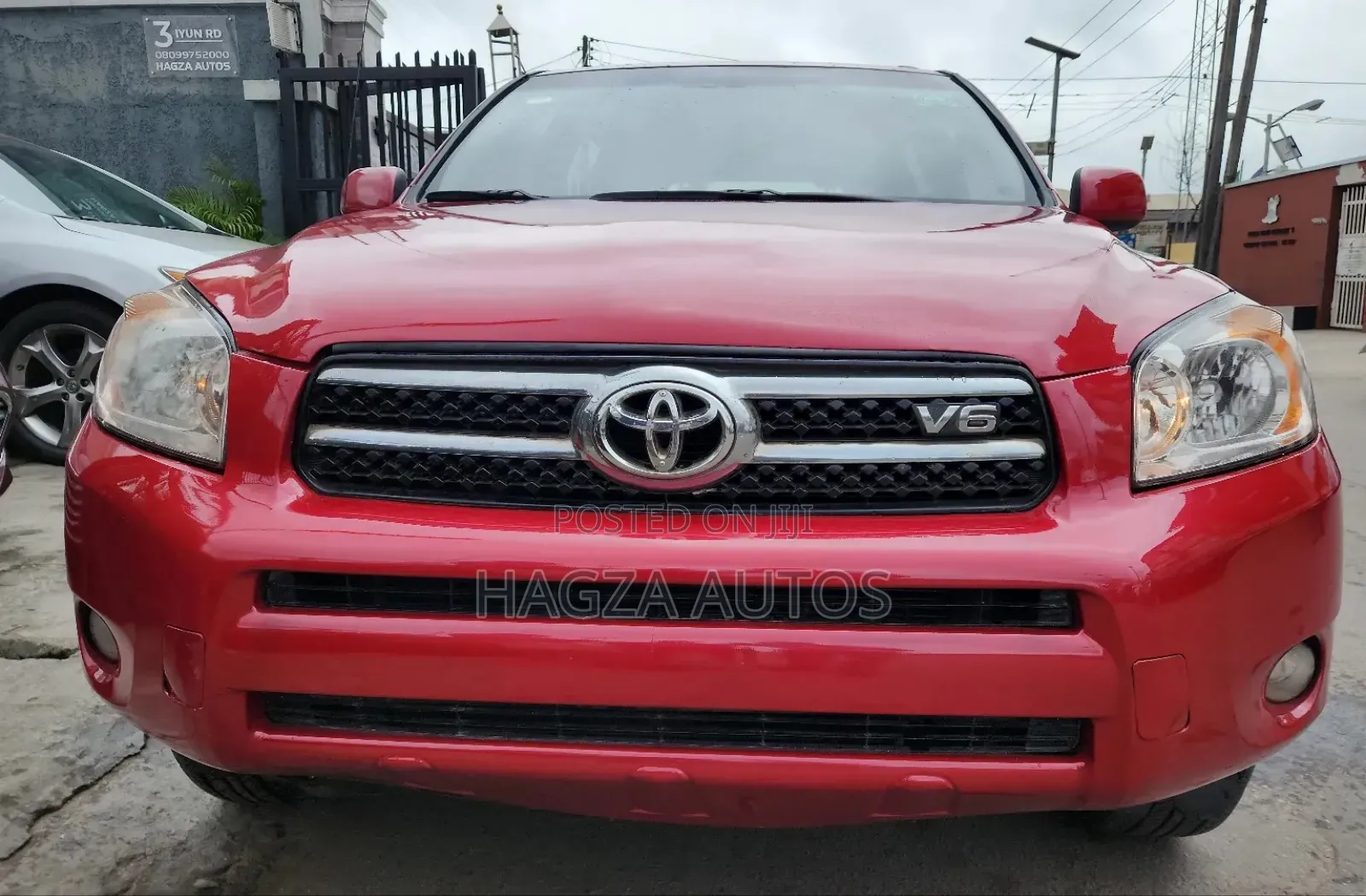 Toyota RAV4 Limited V6 4x4 2007 Red