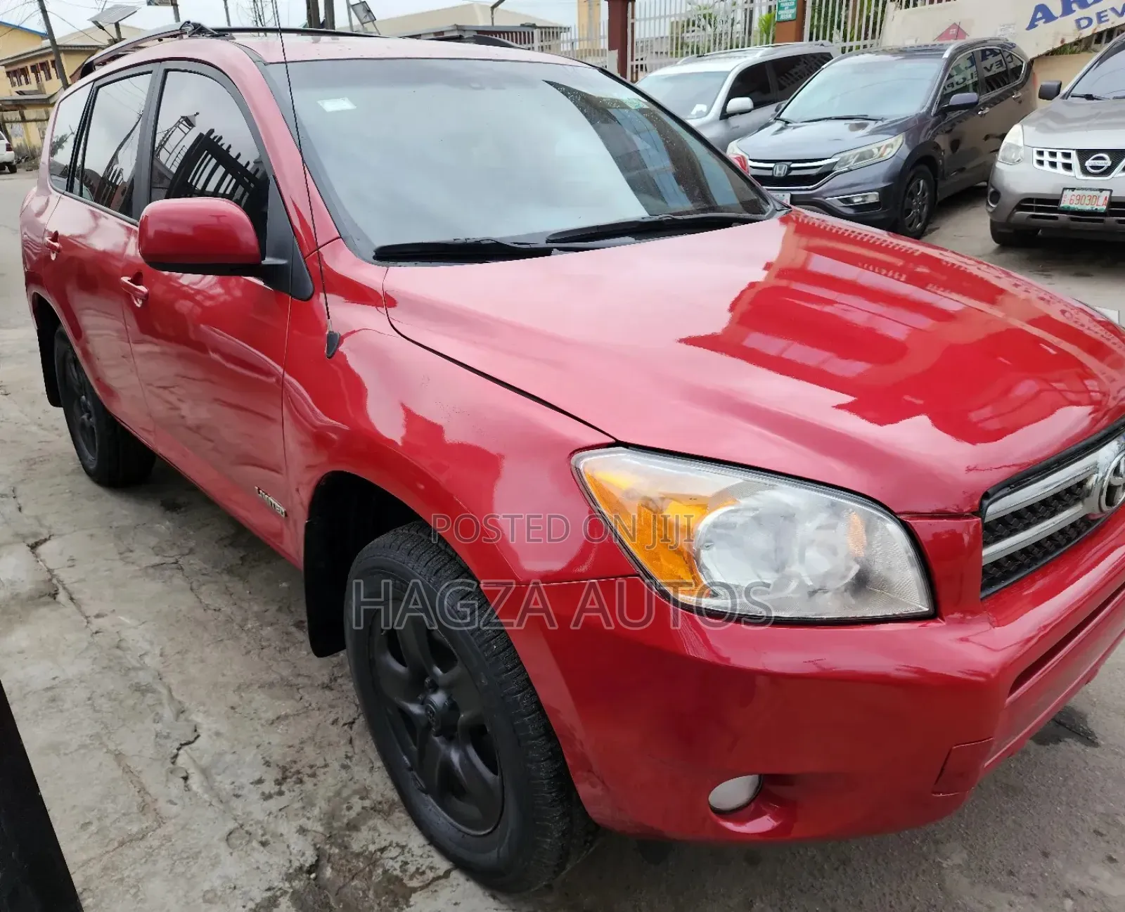 Toyota RAV4 Limited V6 4x4 2007 Red