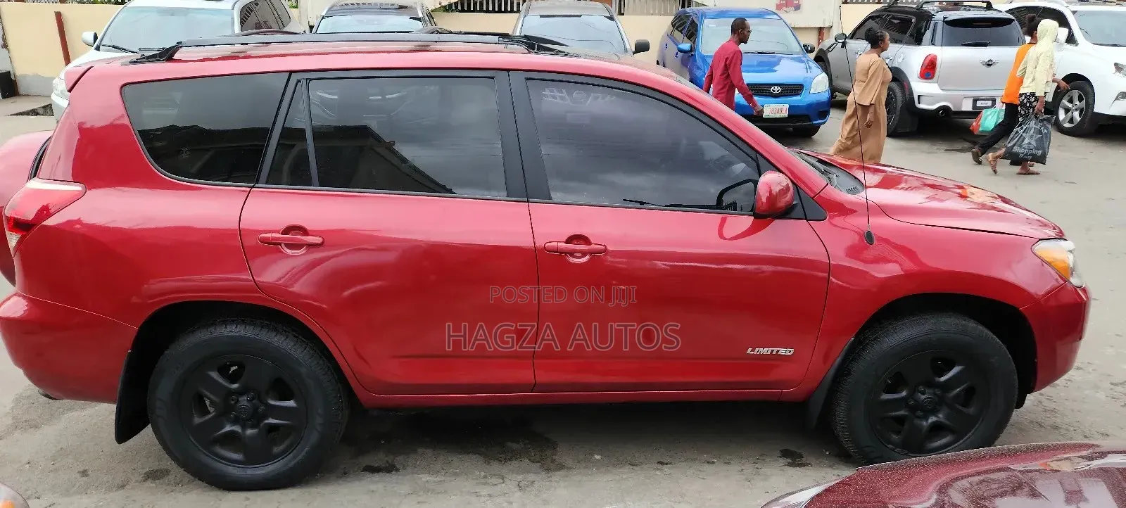 Toyota RAV4 Limited V6 4x4 2007 Red