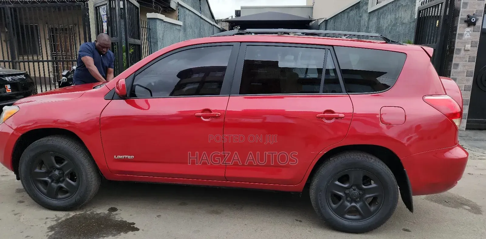 Toyota RAV4 Limited V6 4x4 2007 Red