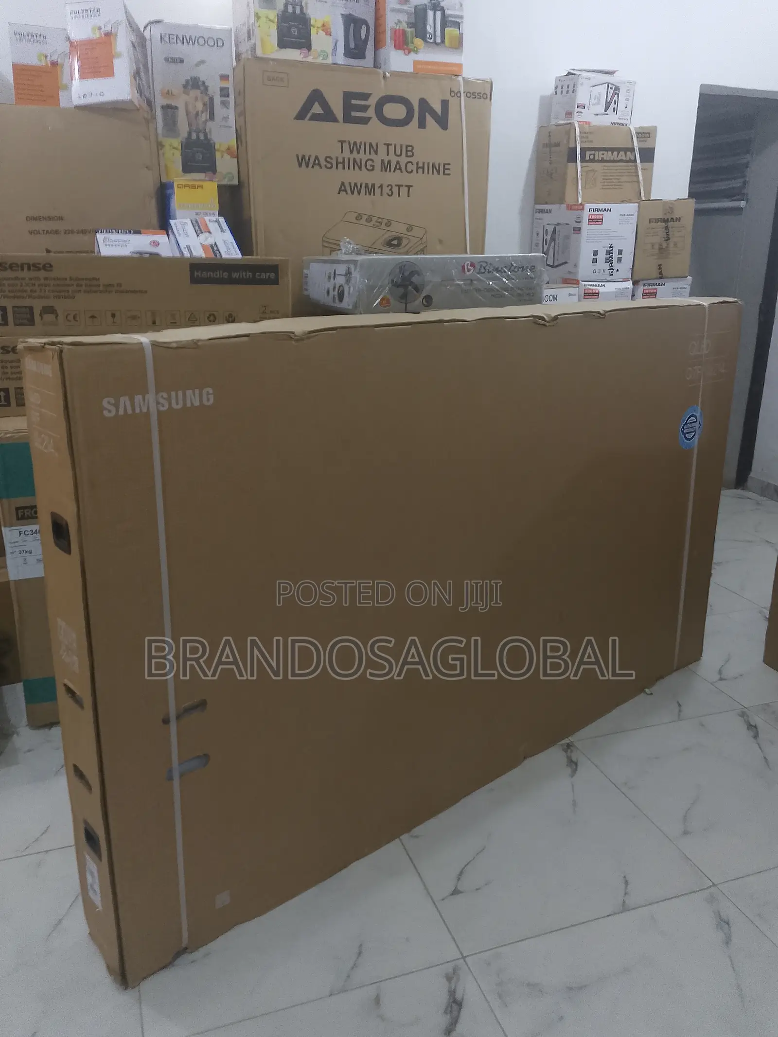 Samsung 85” Qled Tv – Strong Build, Clear Display