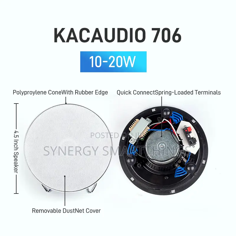 Hi-Fi 5inch 40w Passive Ceiling Speaker
