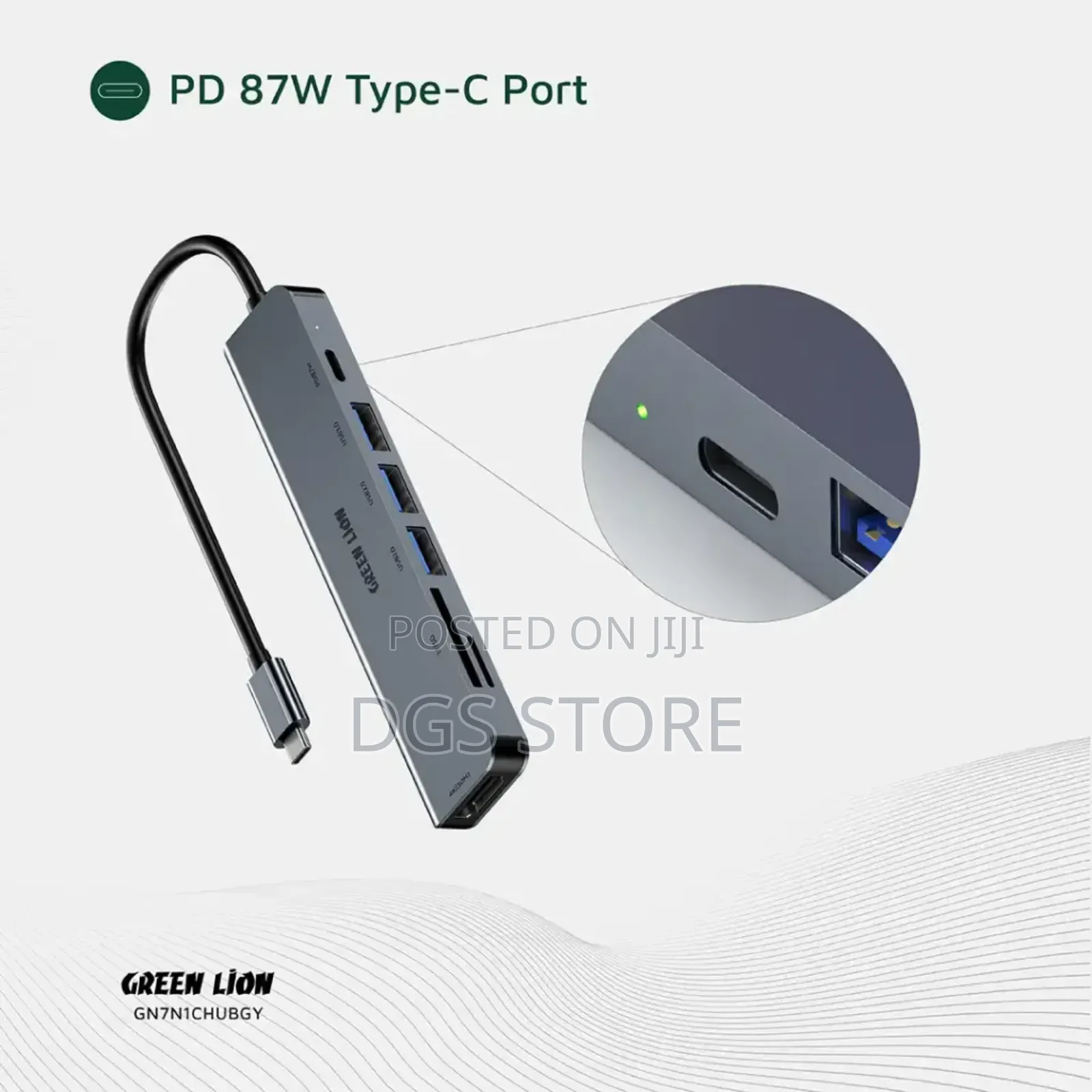 Green Lion 7 In1 Usb C Hub
