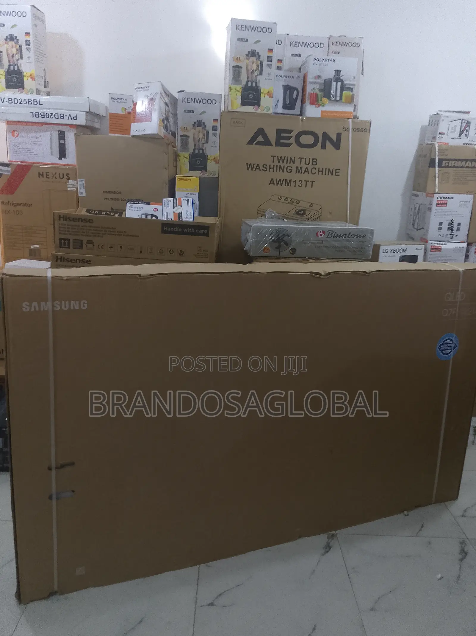 Samsung Qled 85” Tv – Wide View Angle, Rich Colors