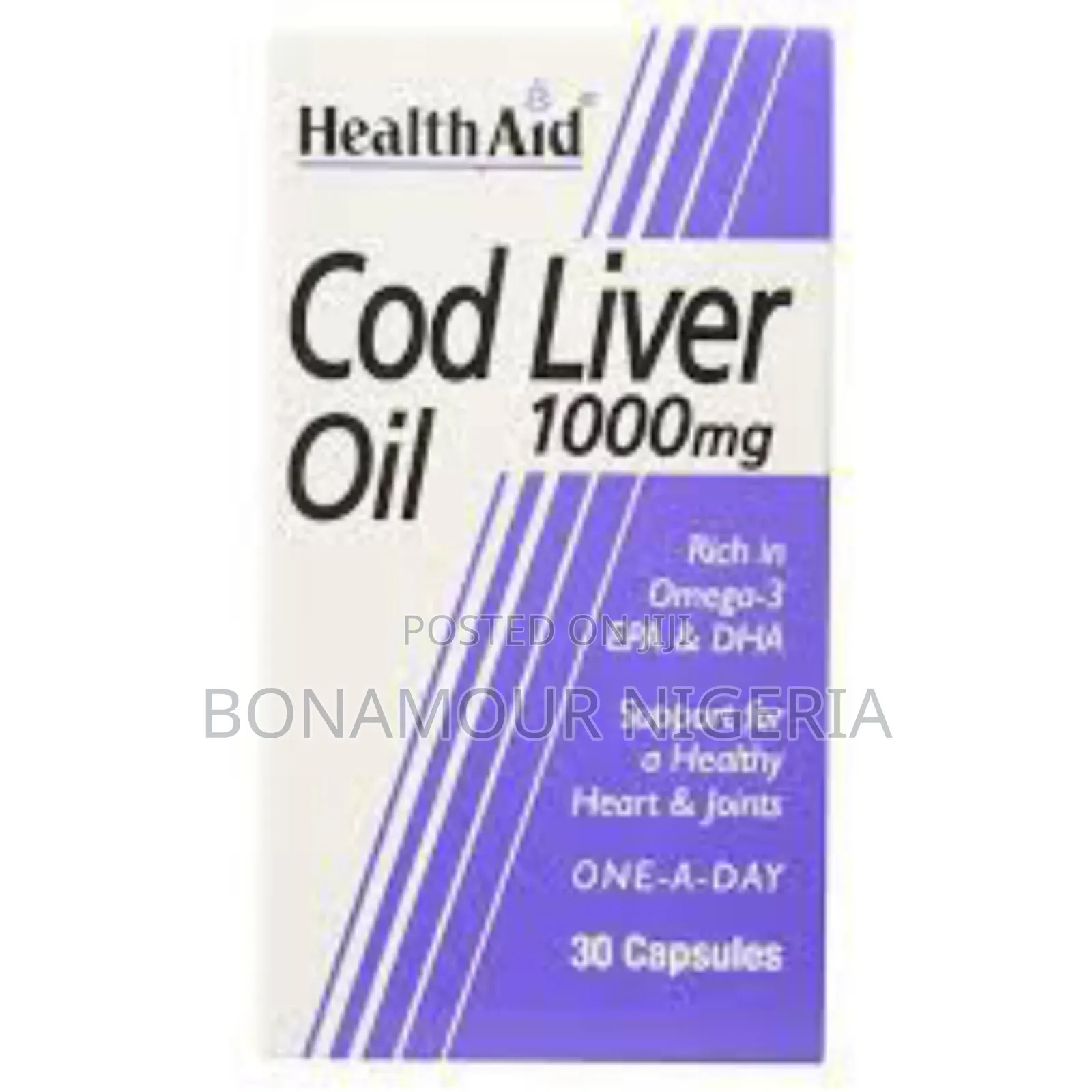 Healthaid Cod Liver Oil 1000mg X30 Caps