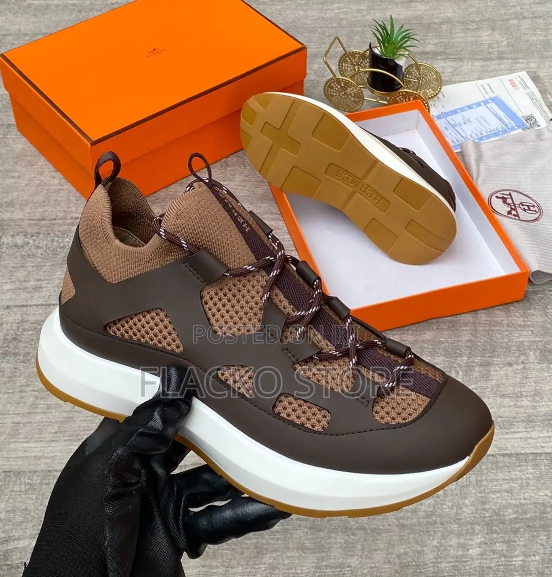 Original Hermes Luxury Sneakers