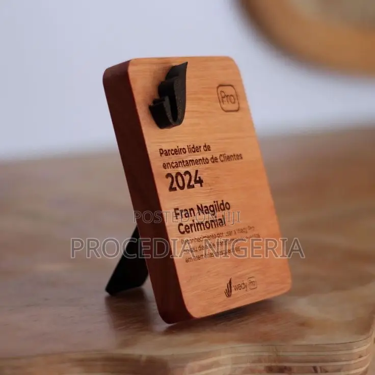 Wooden Award, Eco-Friendly Organizer