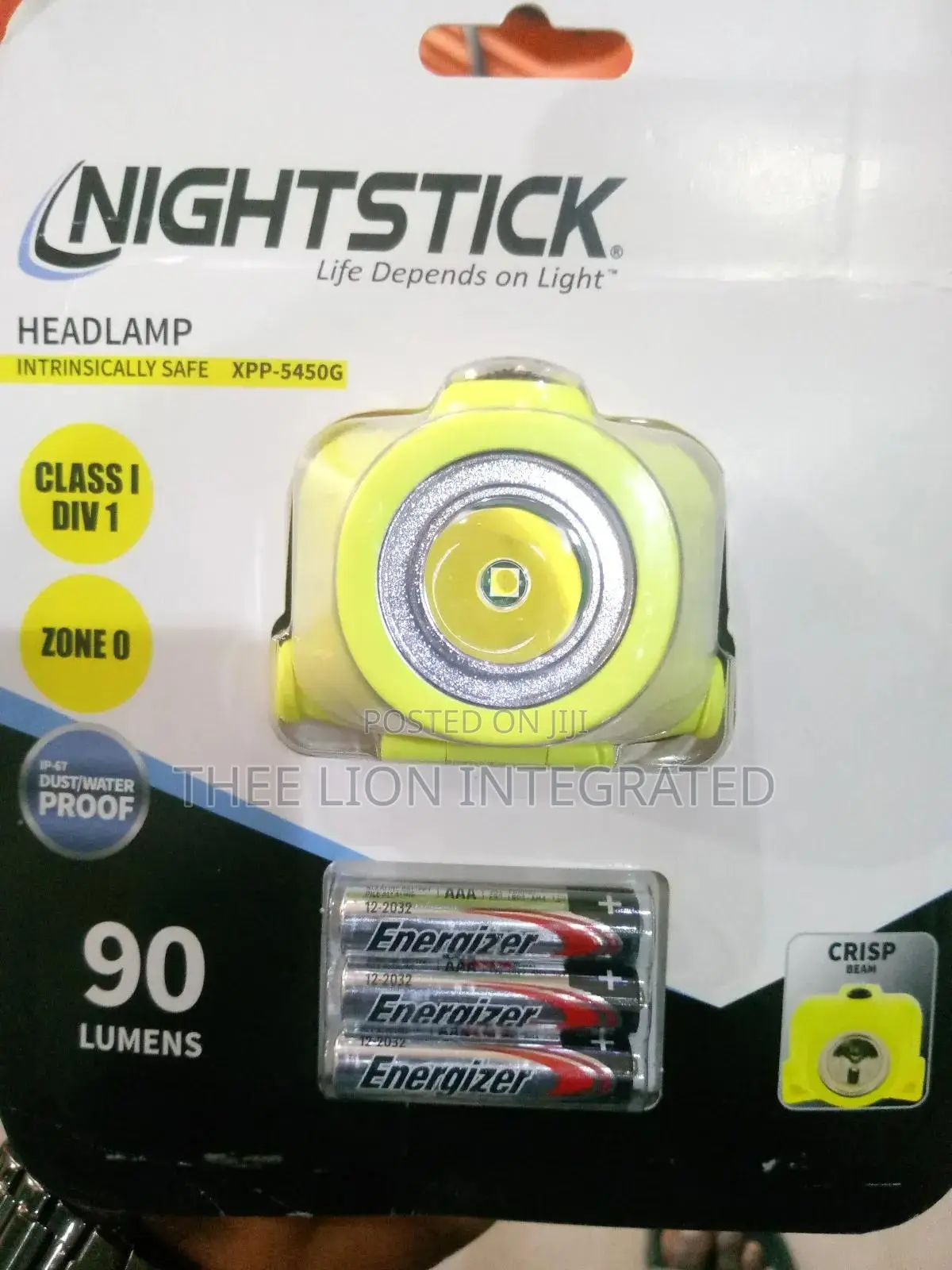 Nightstick Dicata Intrinsically Safe Low-profile Dual-light Headlamp
