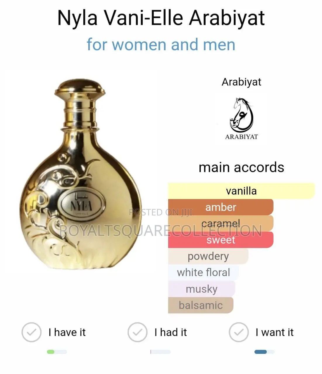 Nyla Perfume by Arabiyat
