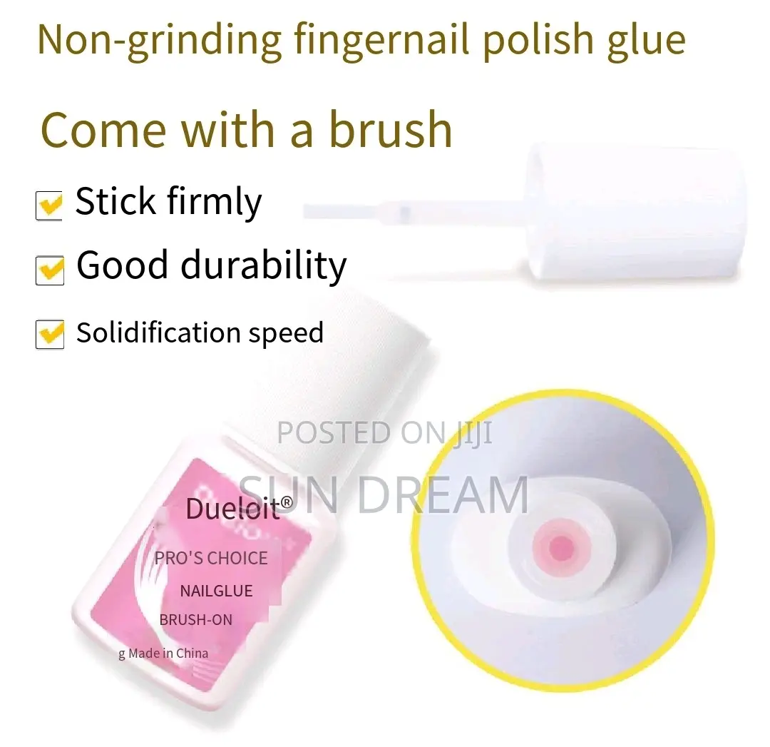 Nail Glue Manicure Press on Nail Brush on Glue