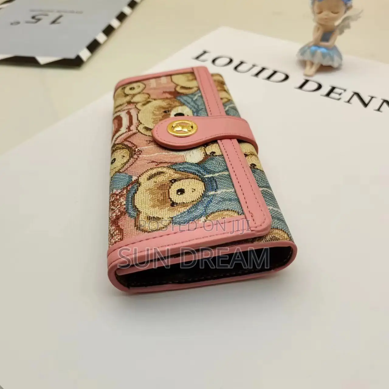 Woman Bear Purse Lady Wallet Small Hand Bag Card Bag