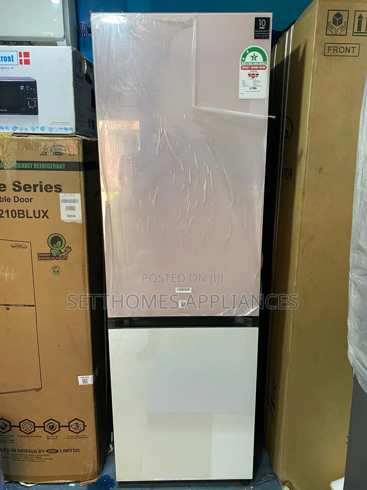 350litres Rb33r307058 Bespoke Samsung Bottom Mounted Freezer