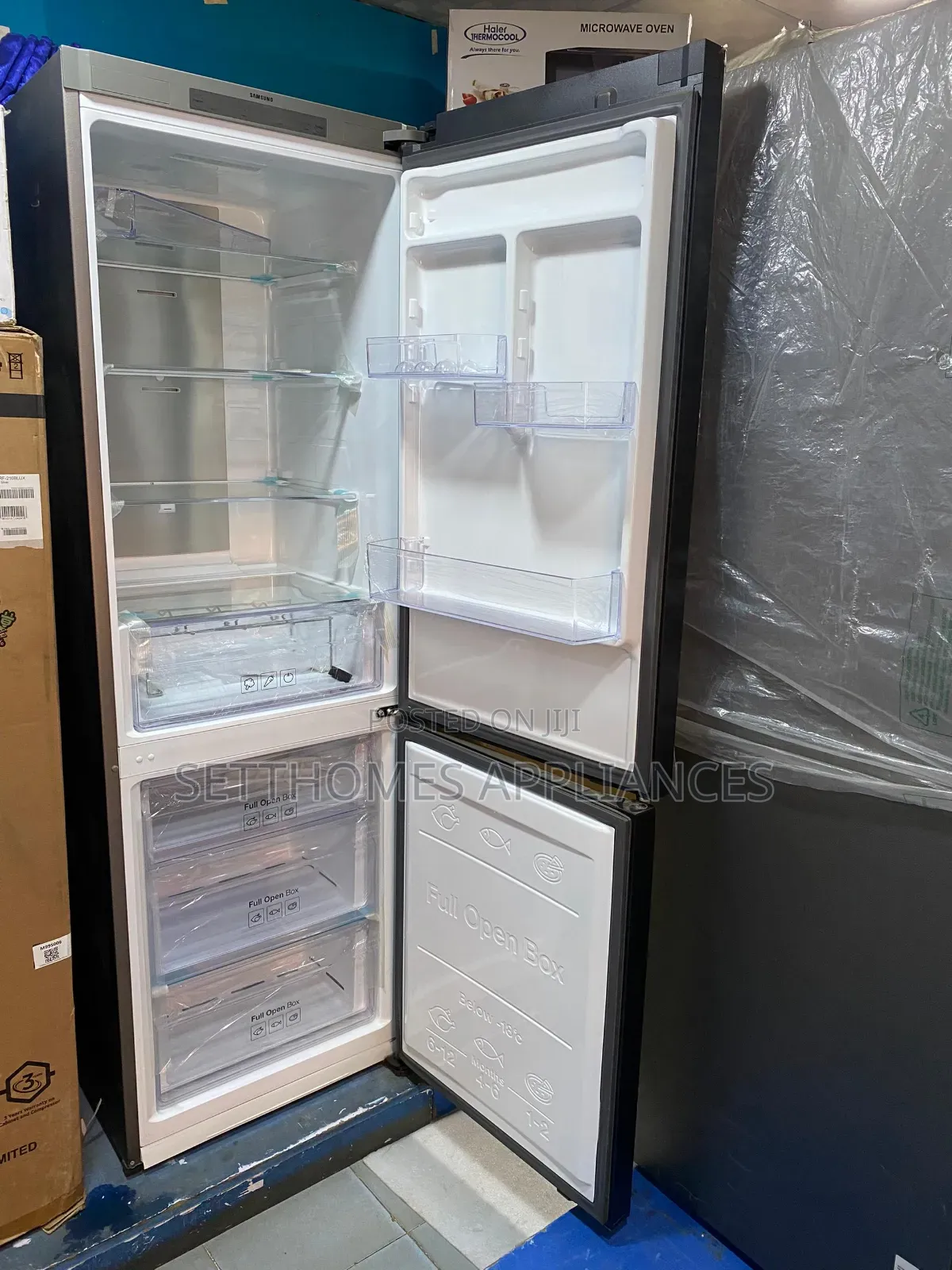 350litres Rb33r307058 Bespoke Samsung Bottom Mounted Freezer