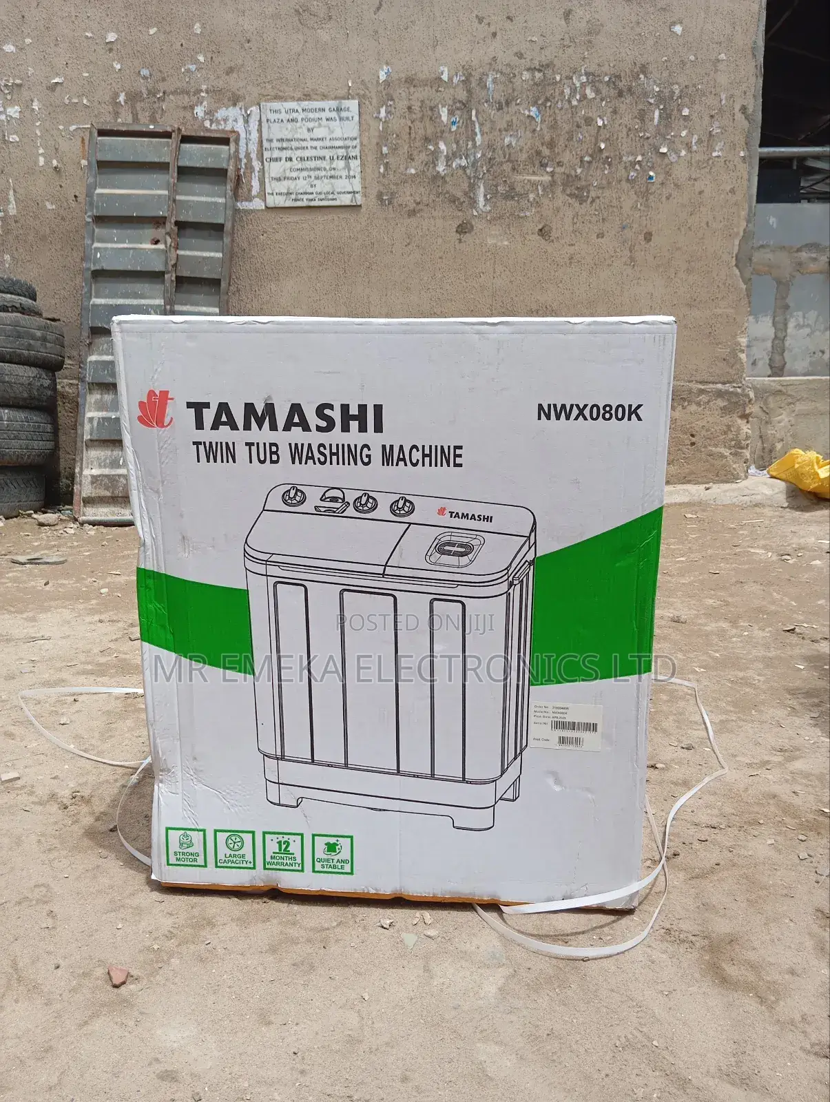 Tamashi Washing Machine 7.5