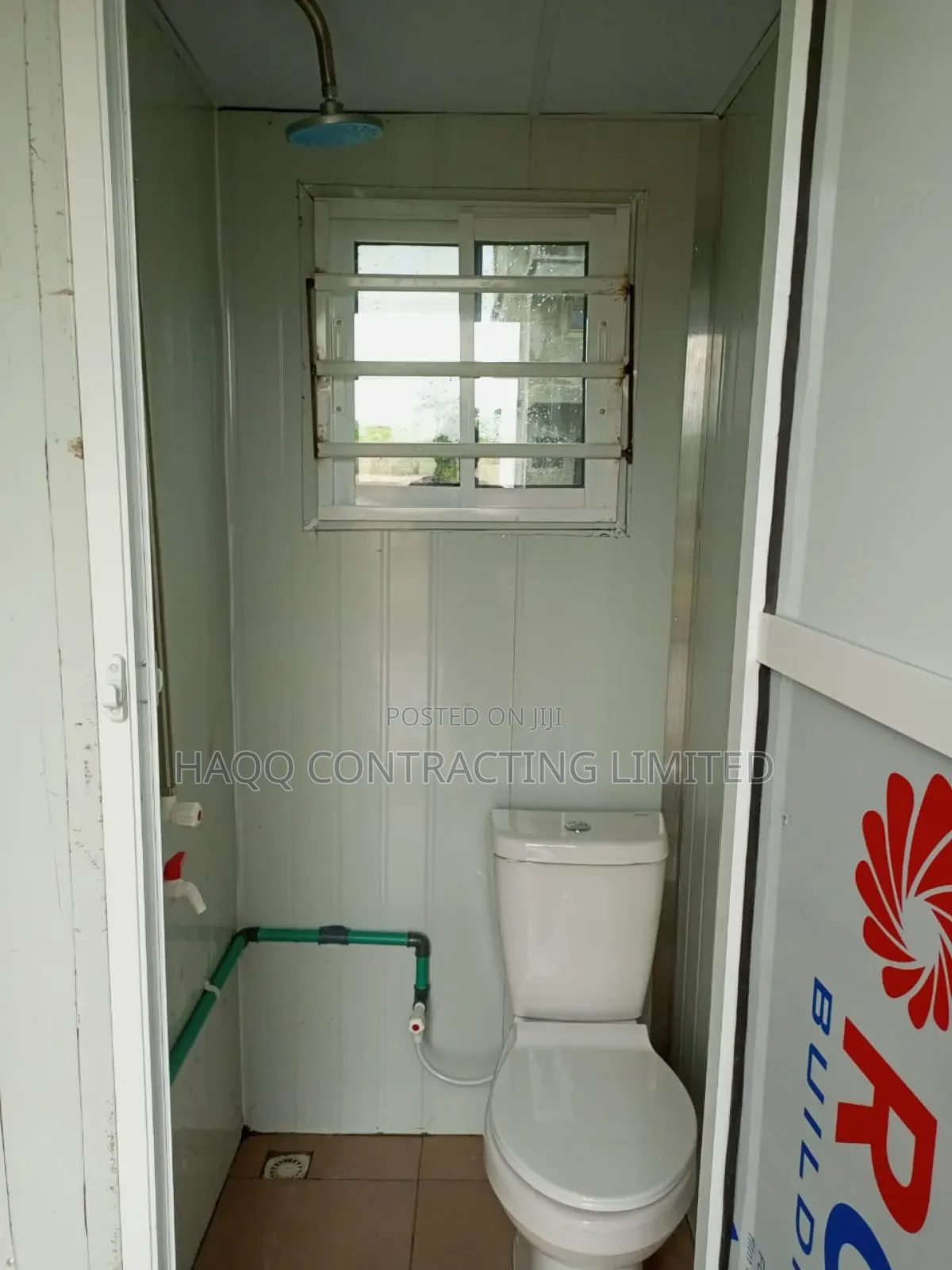 Site Office 8ft × 8ft Portacabin With Toilet