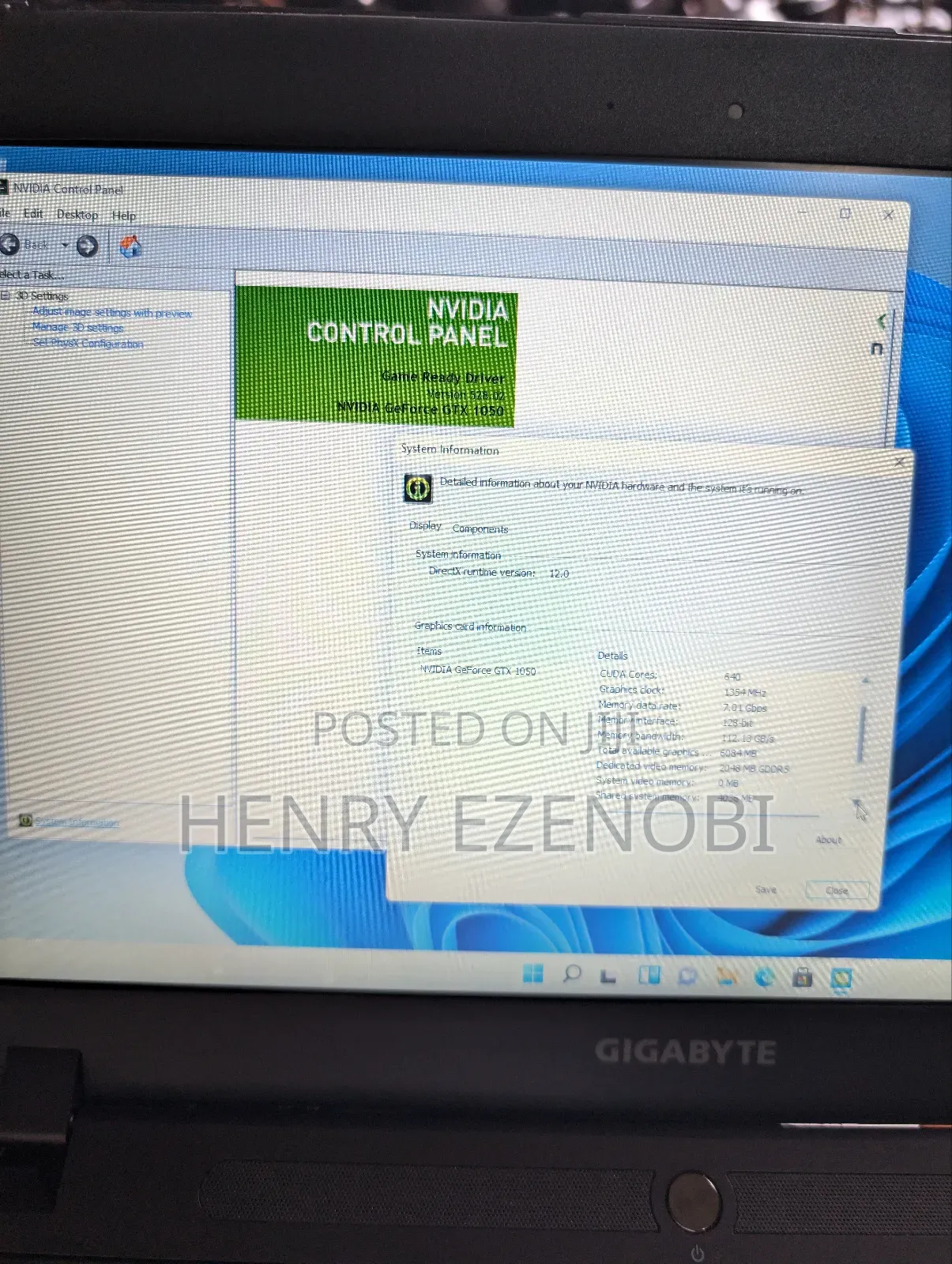 Laptop Gigabyte P34G V7 16GB Intel Core I7 HDD+SSD 1T