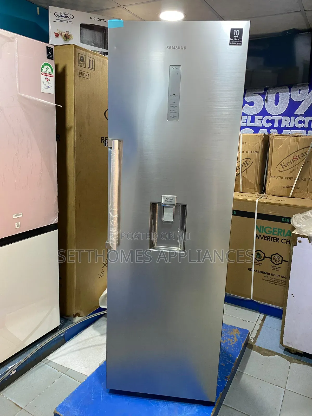 390 Liters Samsung (Rr39m73107f)
Upright Twin Refrigerator