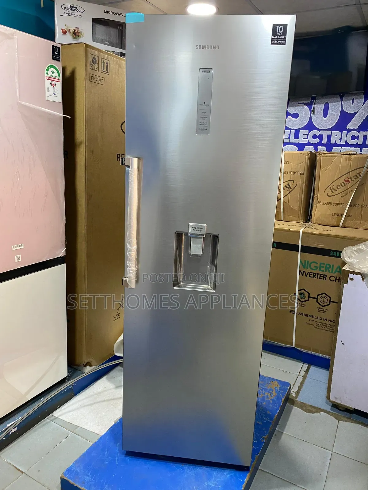 390 Liters Samsung (Rr39m73107f)
Upright Twin Refrigerator