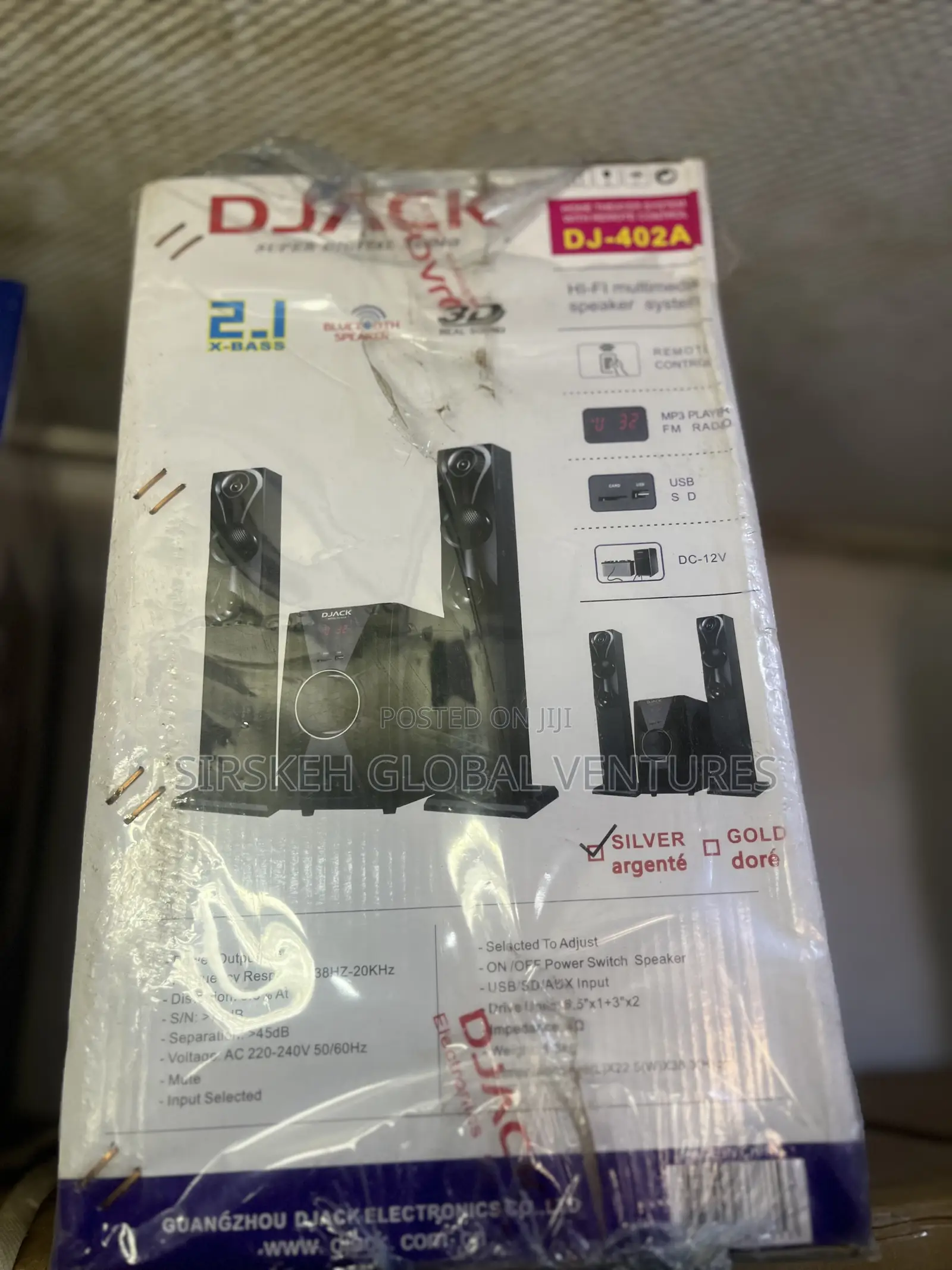 Djack (Dj-402a) 2.1 Home Theatre