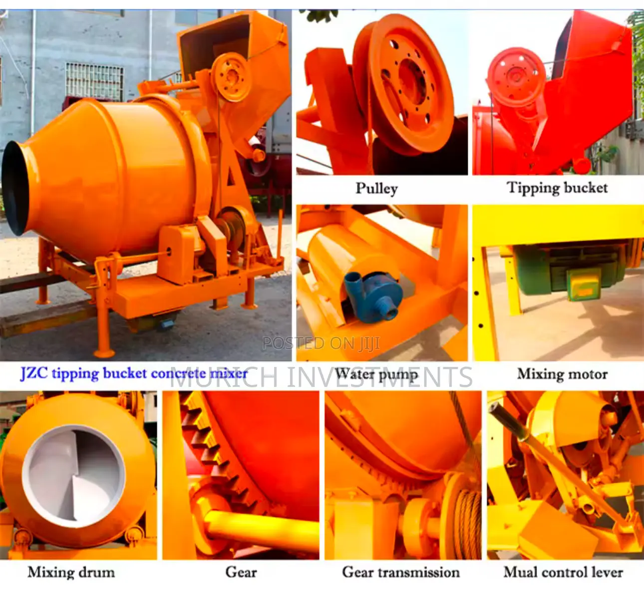 500l Self Loading Concrete Mixer – Durable Efficient