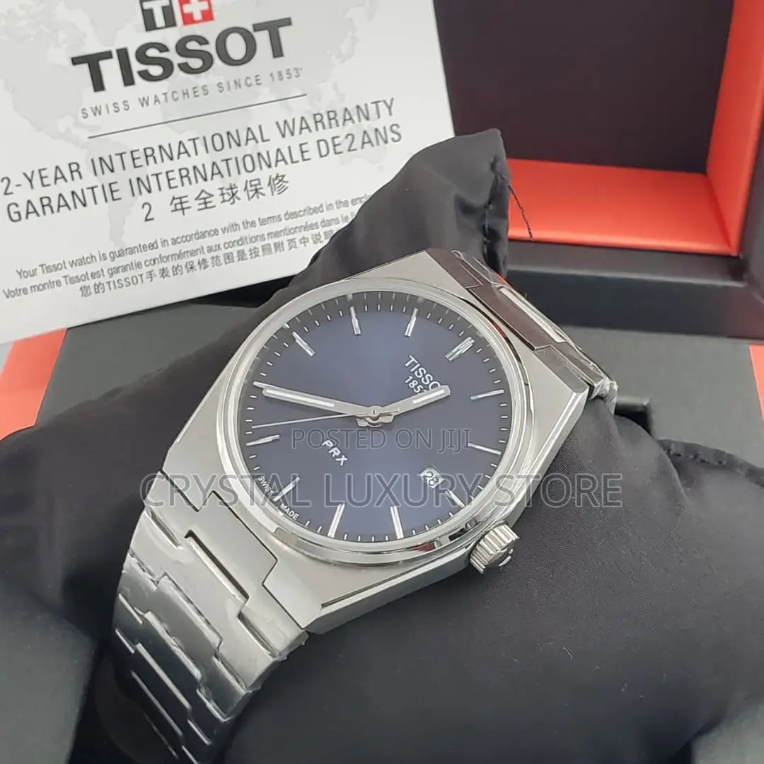 Tissot Quality Luxury Men Chain Strap Wristwatch