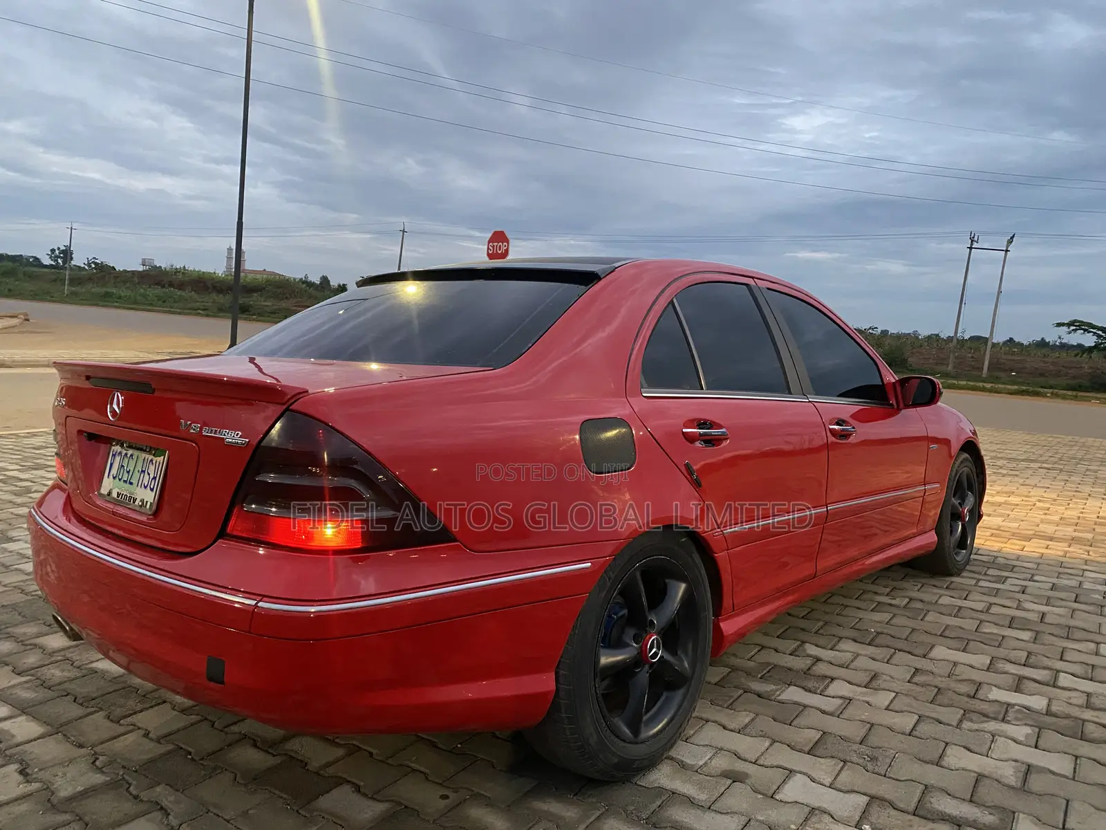 Mercedes-Benz C230 2006 Red