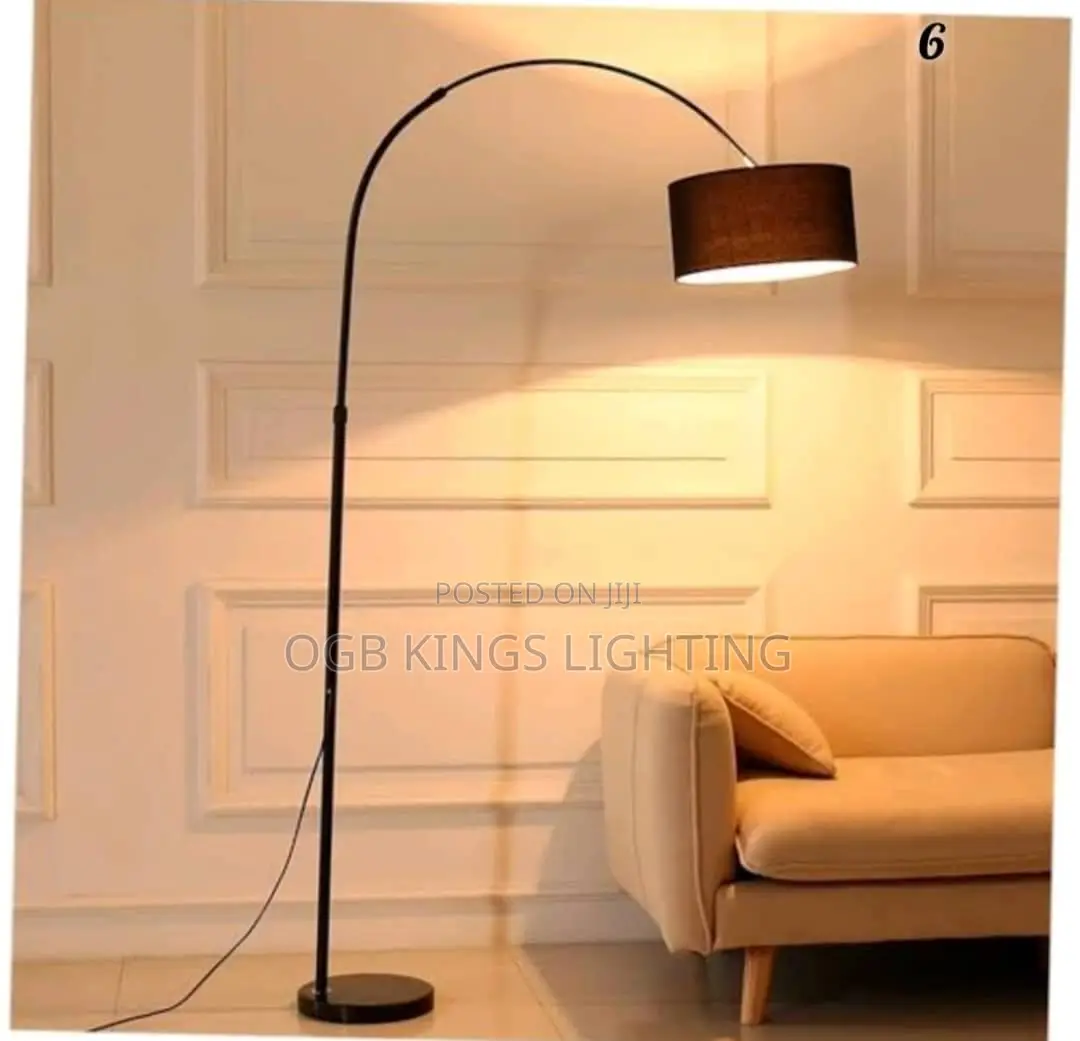 Fishing Design Led Floor Lamps Living Room Sofa Side Standing Lights