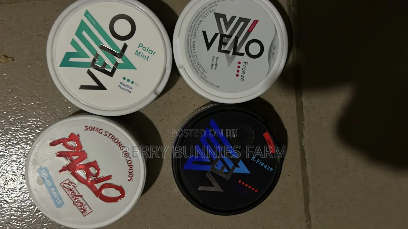 Veloo Snuss Mighty Mint Storm Pepper Mint Pouches Nicotine