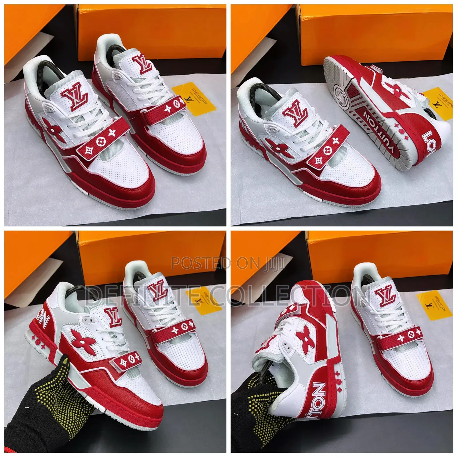 Louis Vuitton Buckle Luxury Sneakers