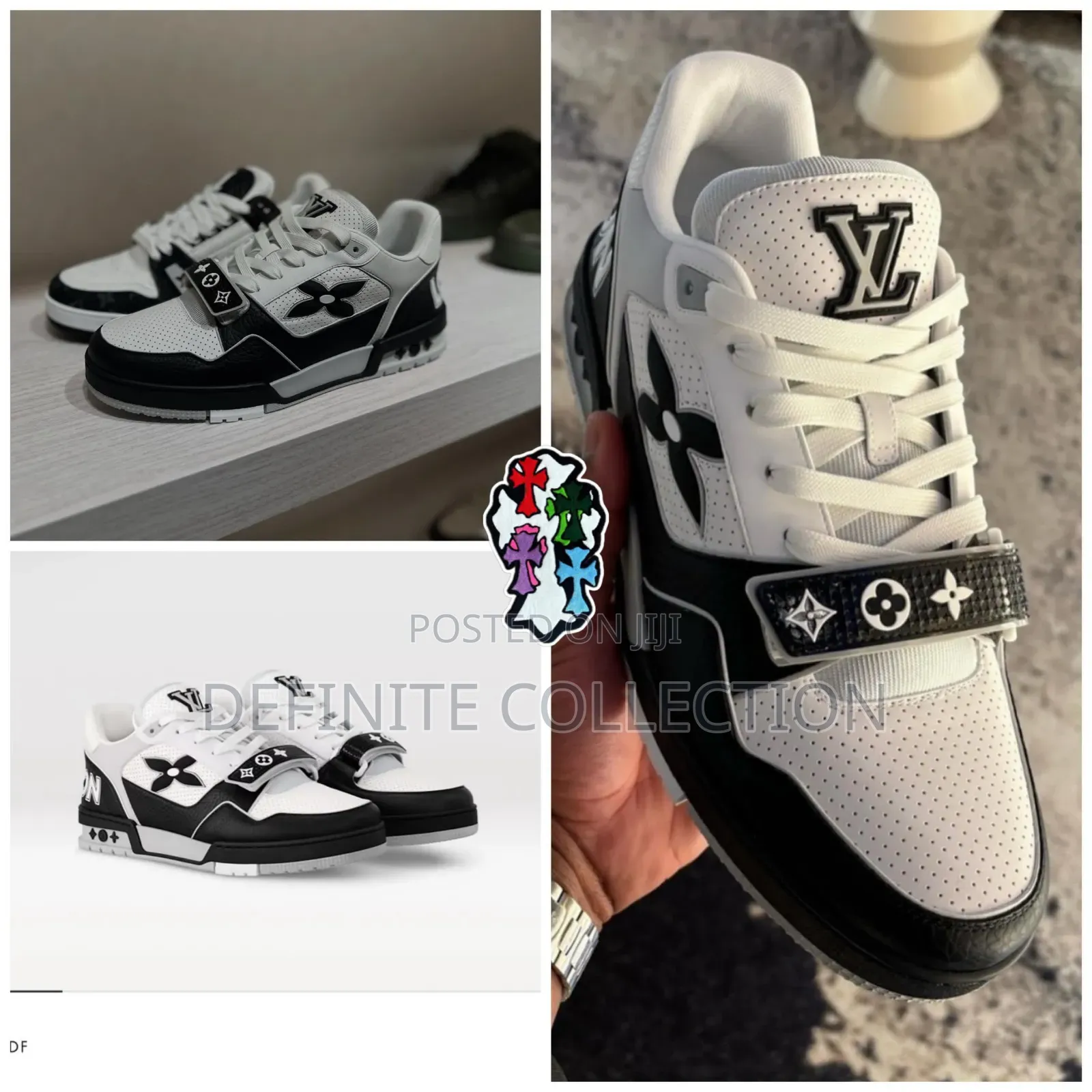 Louis Vuitton Buckle Luxury Sneakers