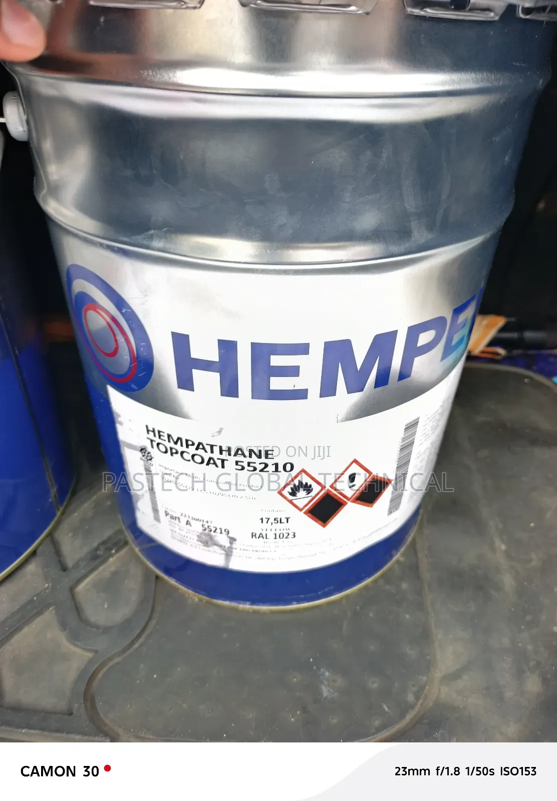 Hempel Hempathane Topcoat 55210 Ral1023 (A/B Component)