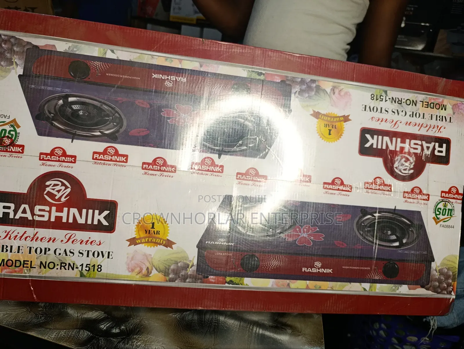 Rashnik Table Top Gas