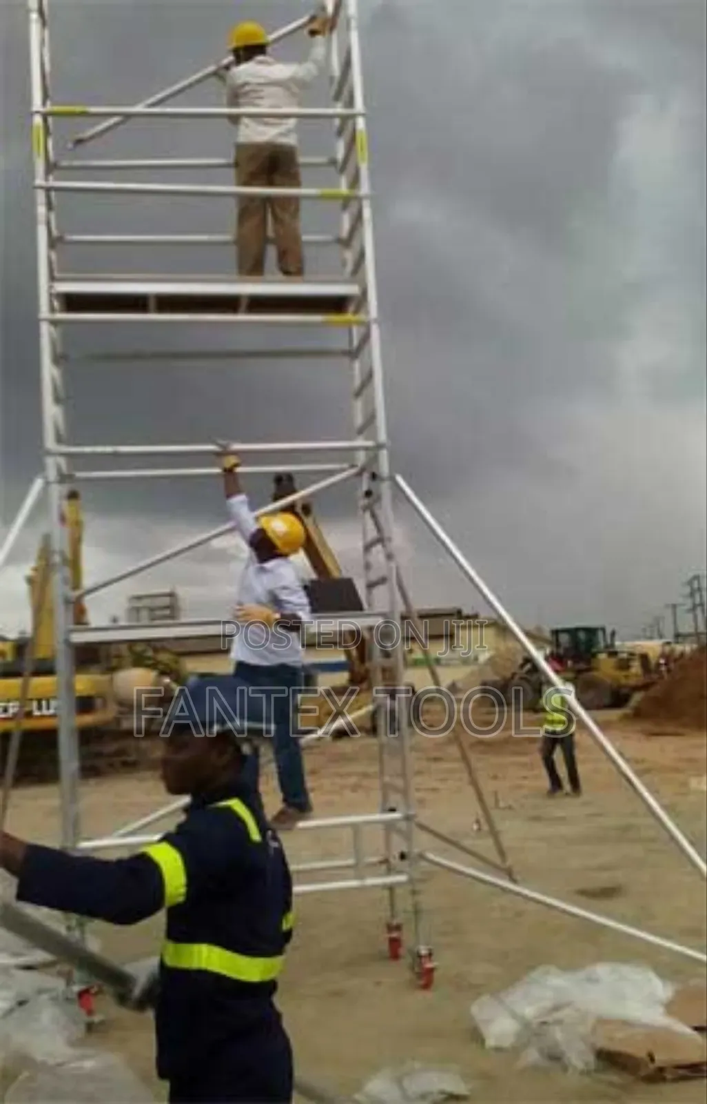 Aluminium Scaffold Ladder 2,4,6,8,10,12 Meters.