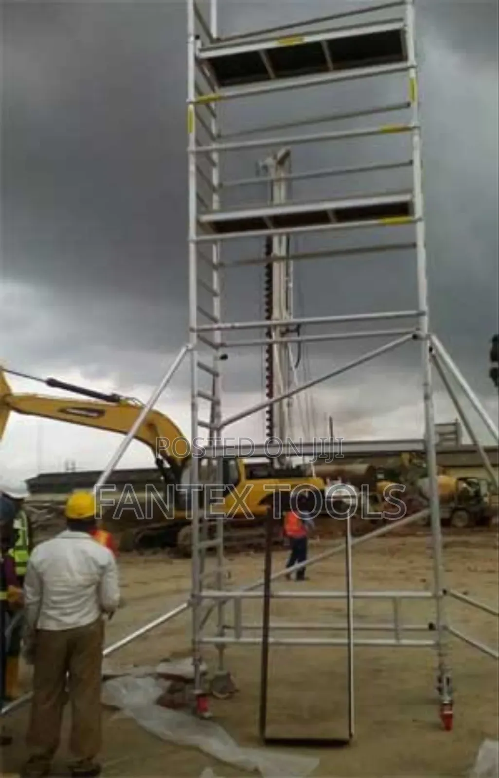Aluminium Scaffold Ladder 2,4,6,8,10,12 Meters.