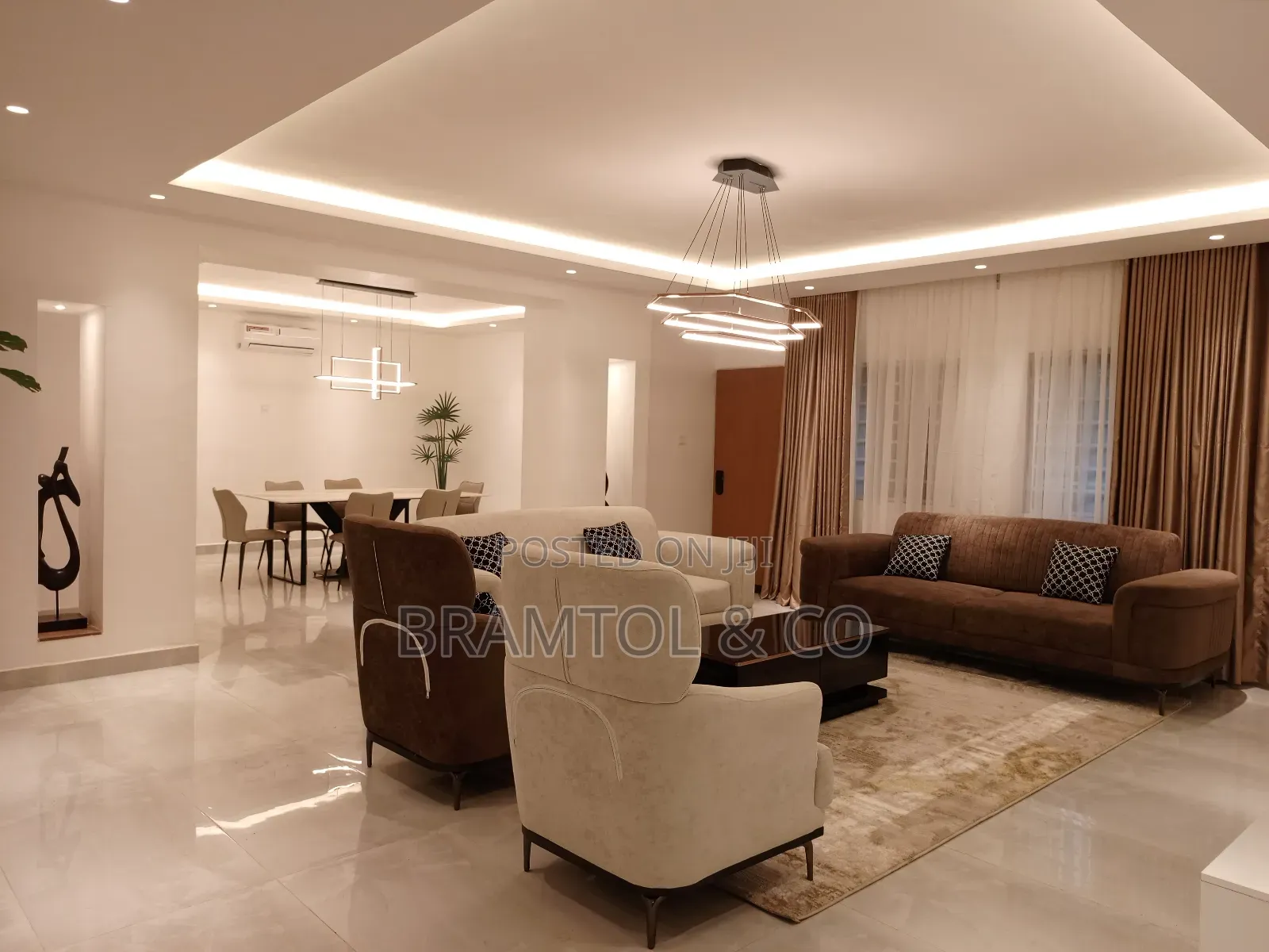 Furnished 3bdrm Apartment in With Bq, Wuse 2 for rent