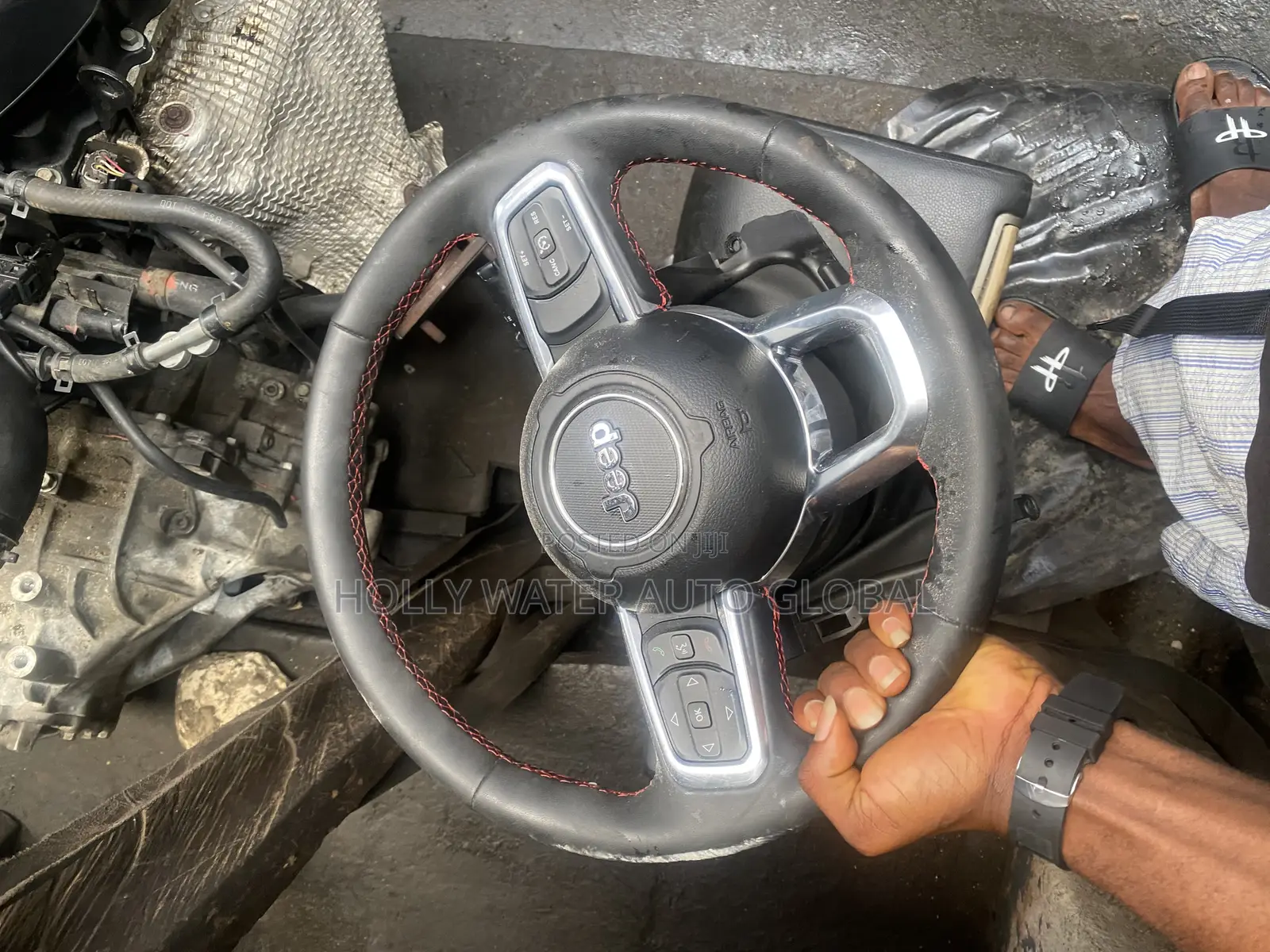Jeep Wrangler /2020/2022/2024/Complete Steering Wheel.