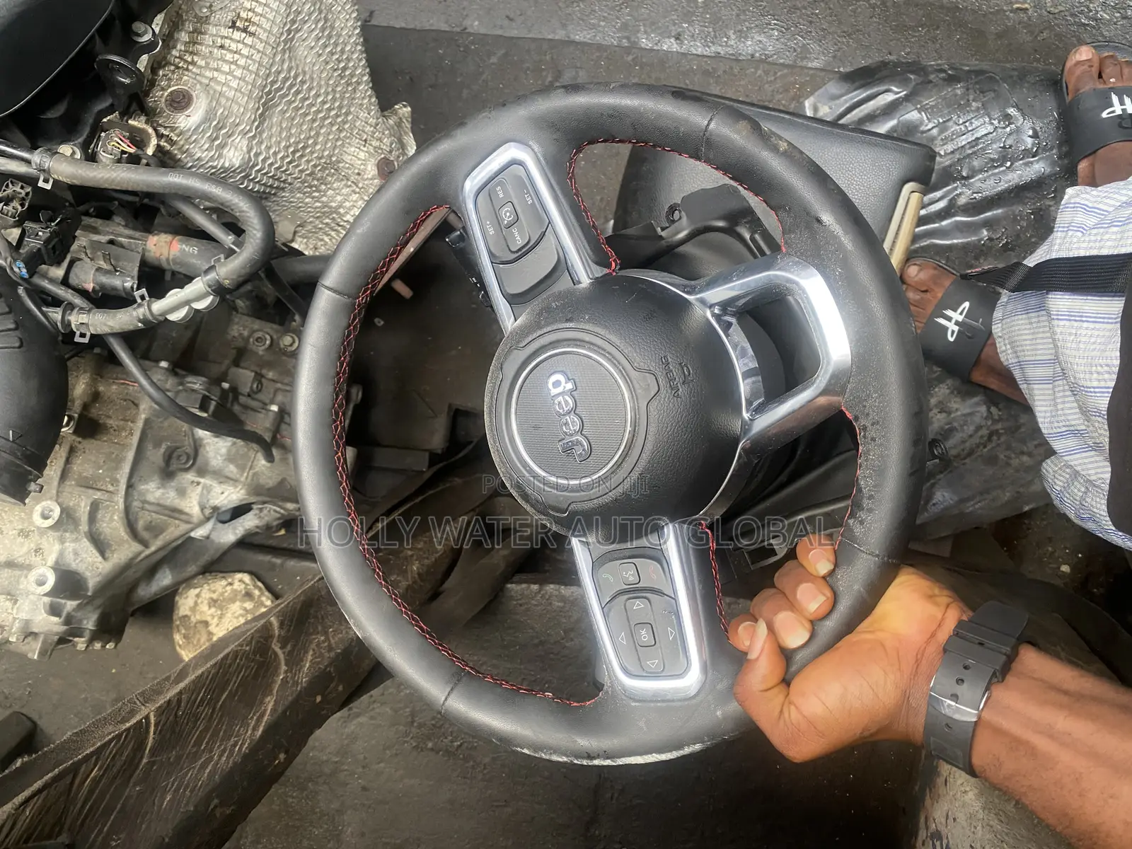 Jeep Wrangler /2020/2022/2024/Complete Steering Wheel.