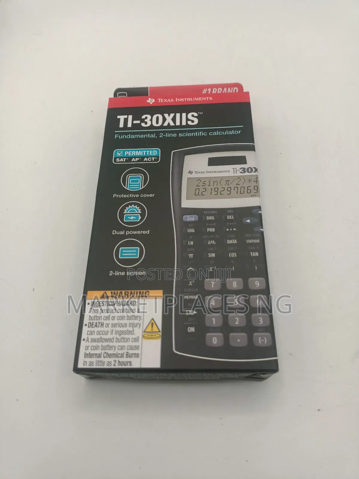 Texas Instruments Ti-30xiis 2-line Scientific Calculator Latest Design
