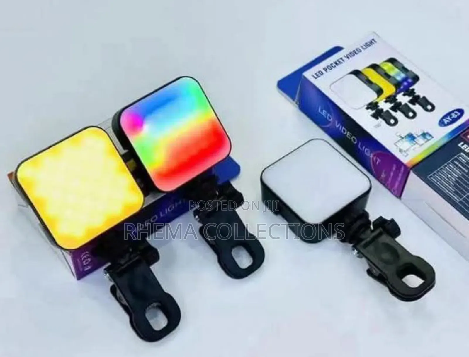 RGB Rechargeable Influencer Cube Light