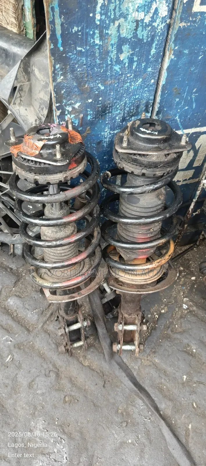 Front Shocks Dodge Caravan 2010 Model