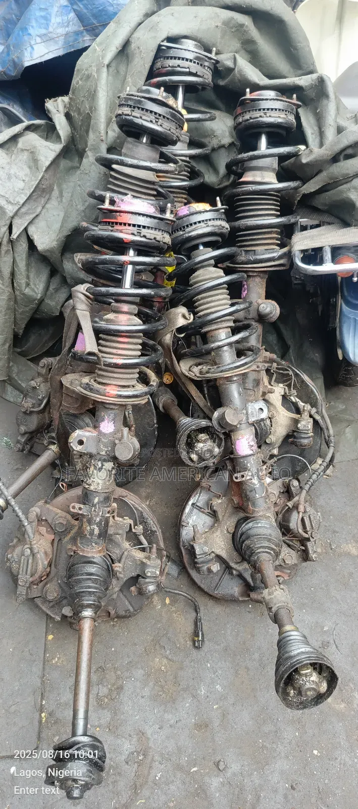 Front Shocks Dodge Caravan 2010 Model