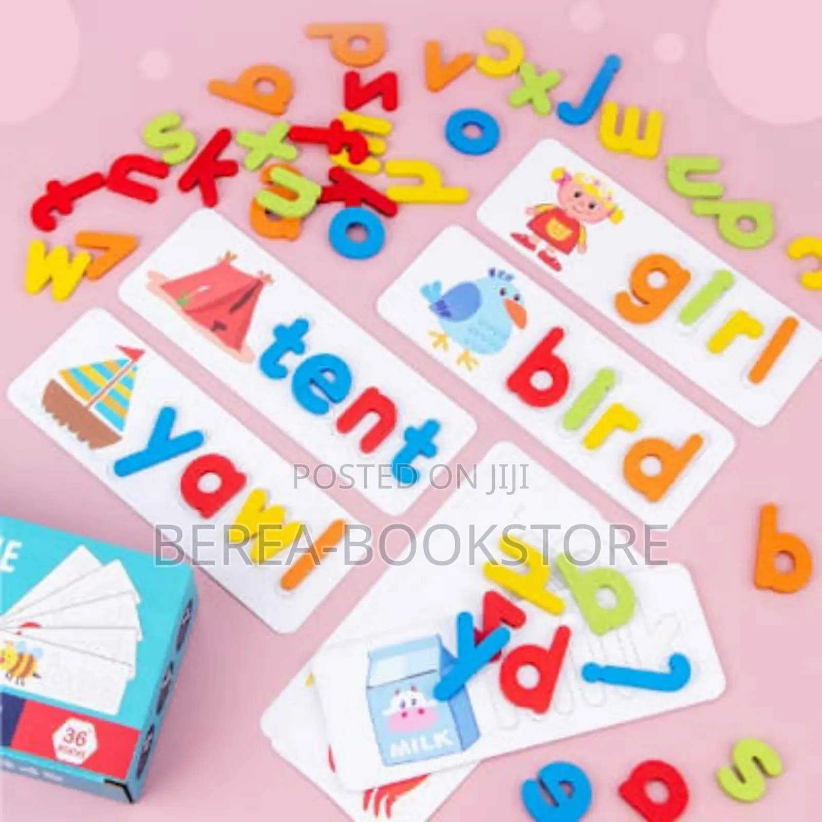 Spelling Game Toy, Matching Letter Games, Flash Cards