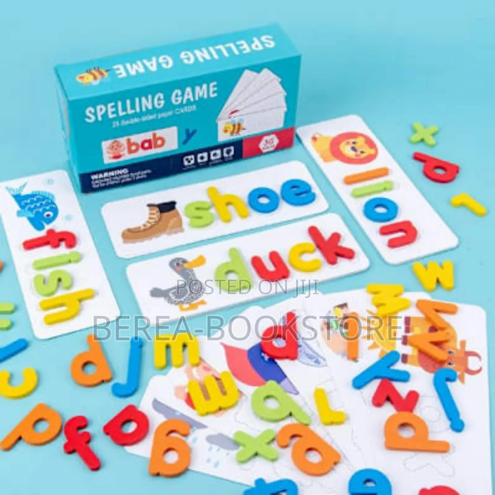 Spelling Game Toy, Matching Letter Games, Flash Cards