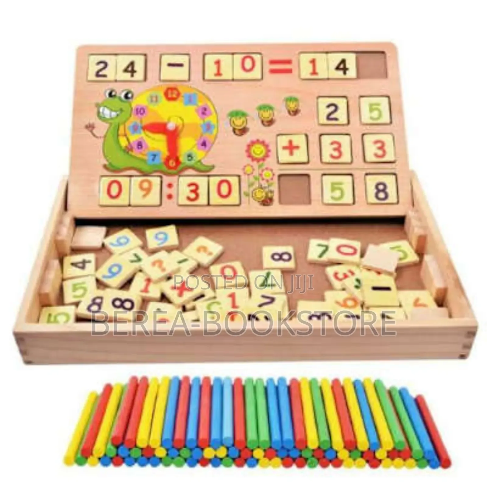 Multifunction Wooden Math Kid Toy Montessori