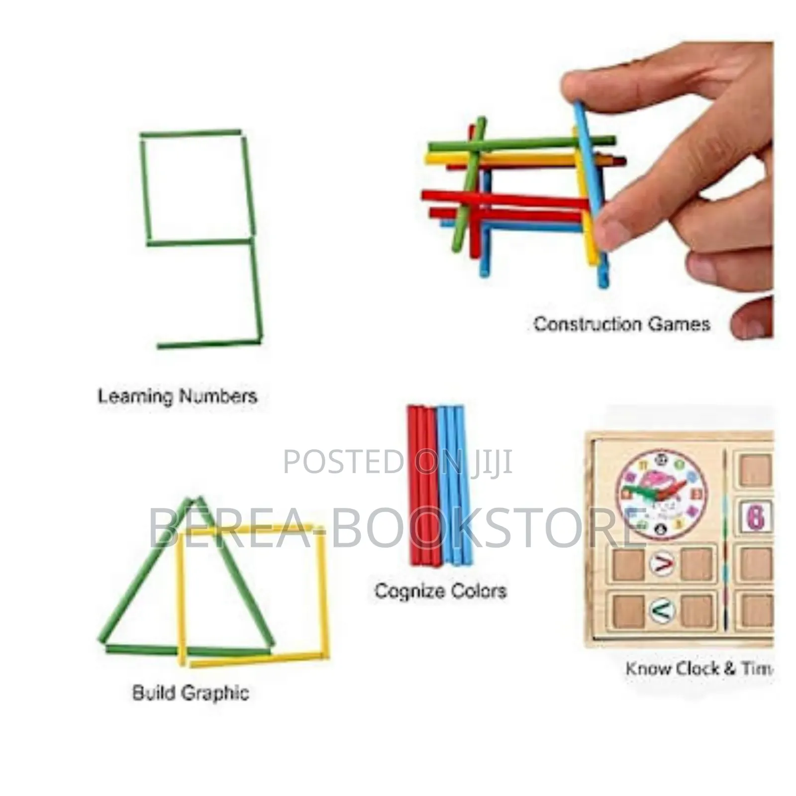 Multifunction Wooden Math Kid Toy Montessori